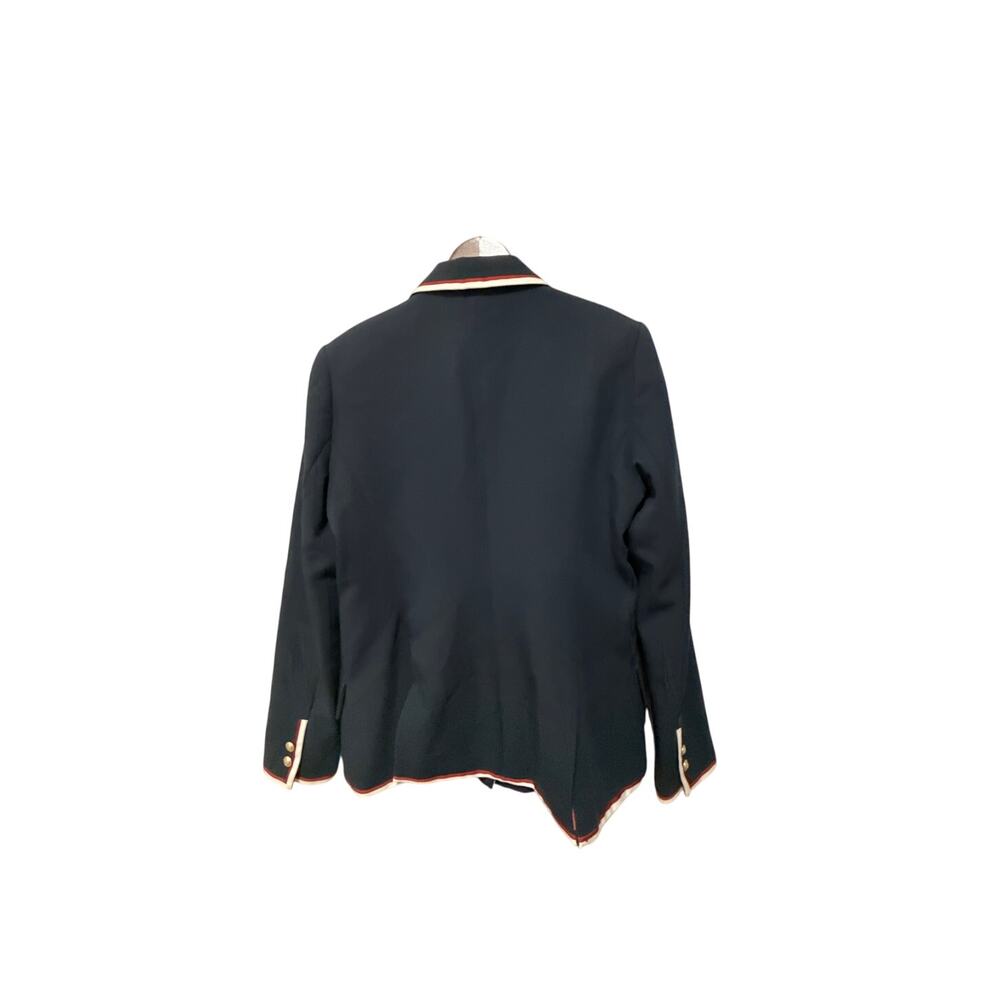 L'Agence Chamberlain Trim Single-Breasted Blazer Size 10 New with Tags - Picture 9 of 9